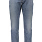 Blue Cotton Women Jeans - SEHABRANDS