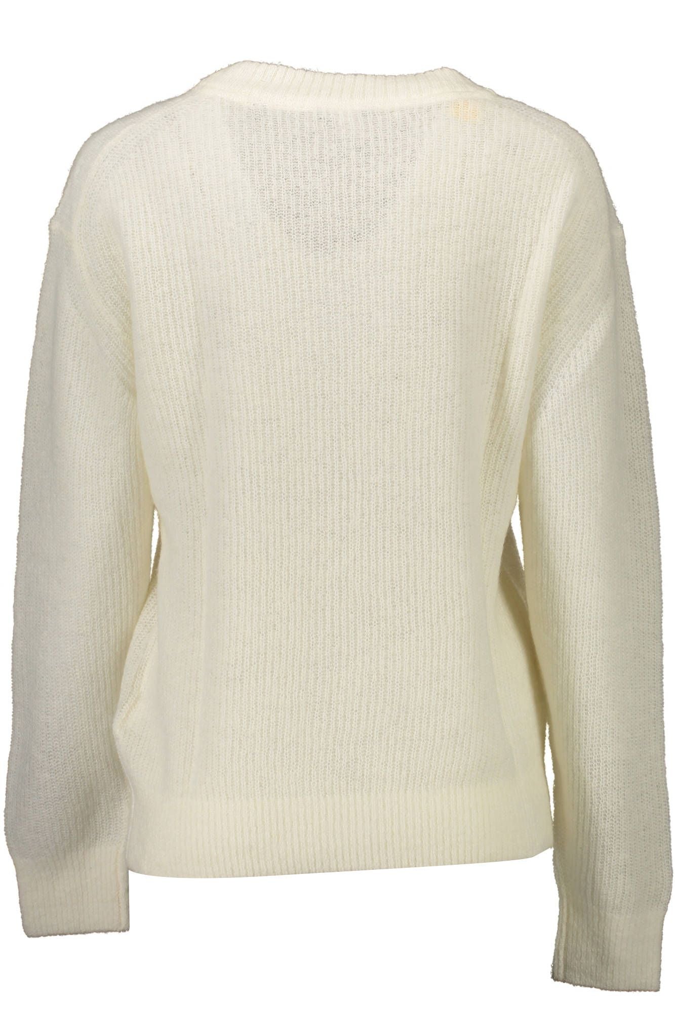 White Wool Women Sweater - SEHABRANDS