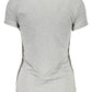 Gray Cotton Women T-Shirt - SEHABRANDS