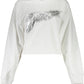 White Cotton Women Sweater - SEHABRANDS