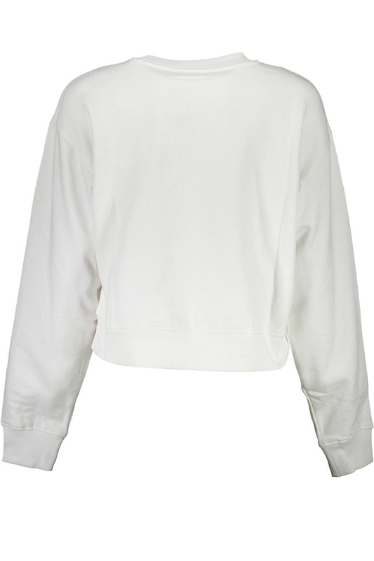 White Cotton Women Sweater - SEHABRANDS