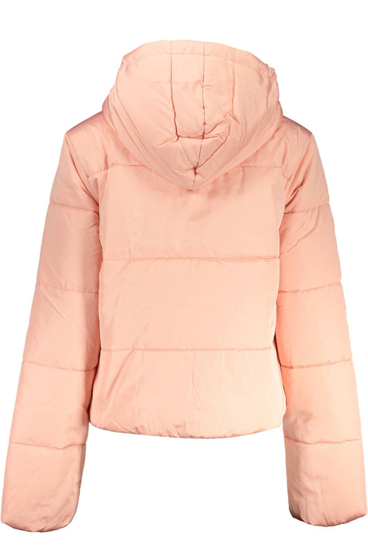 Pink Polyester Women Jacket - SEHABRANDS