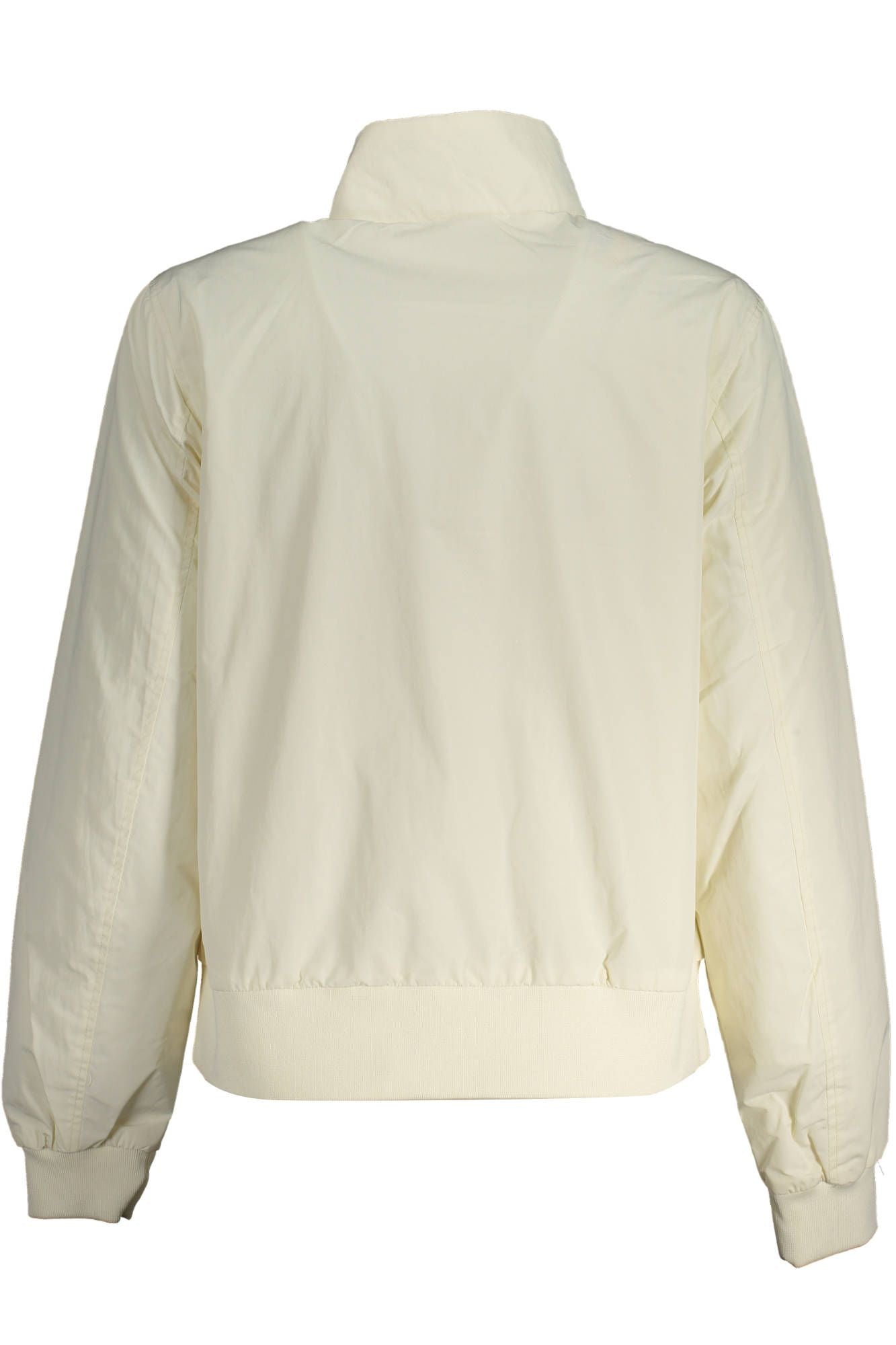 White Polyester Women Jacket - SEHABRANDS