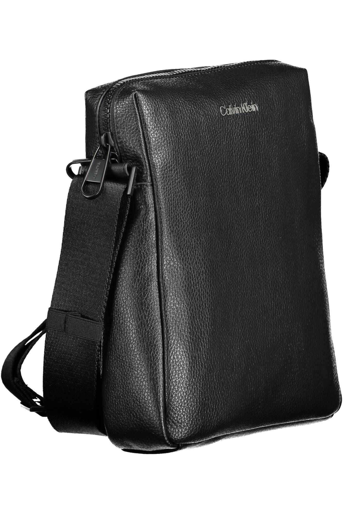 Black Polyester Men Shoulder Bag - SEHABRANDS