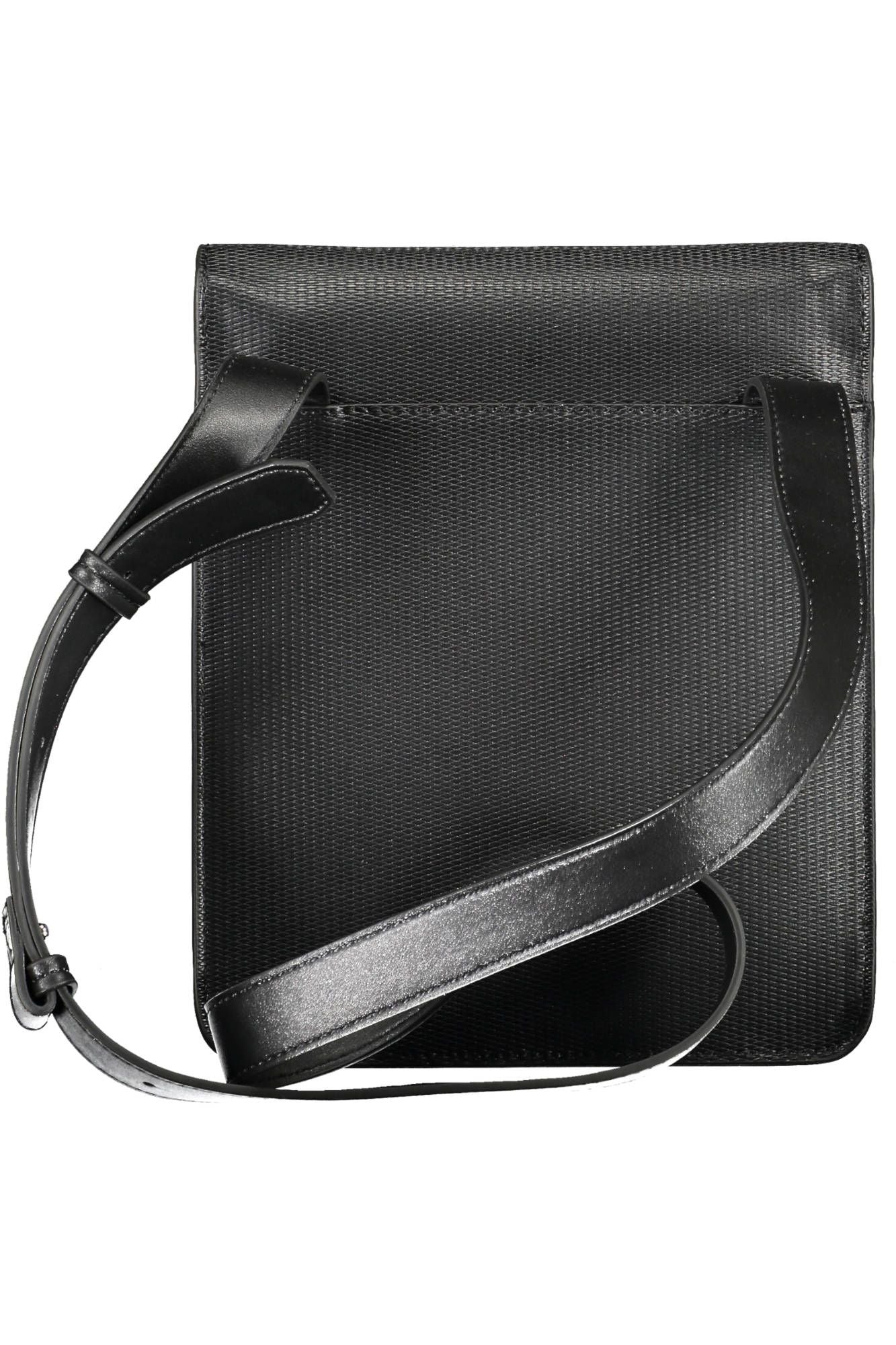 Black Polyester Men Shoulder Bag - SEHABRANDS