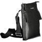 Black Polyester Men Shoulder Bag - SEHABRANDS