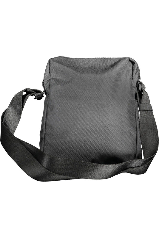 Black Polyester Men Shoulder Bag - SEHABRANDS