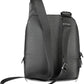 Black Polyester Men Shoulder Bag - SEHABRANDS