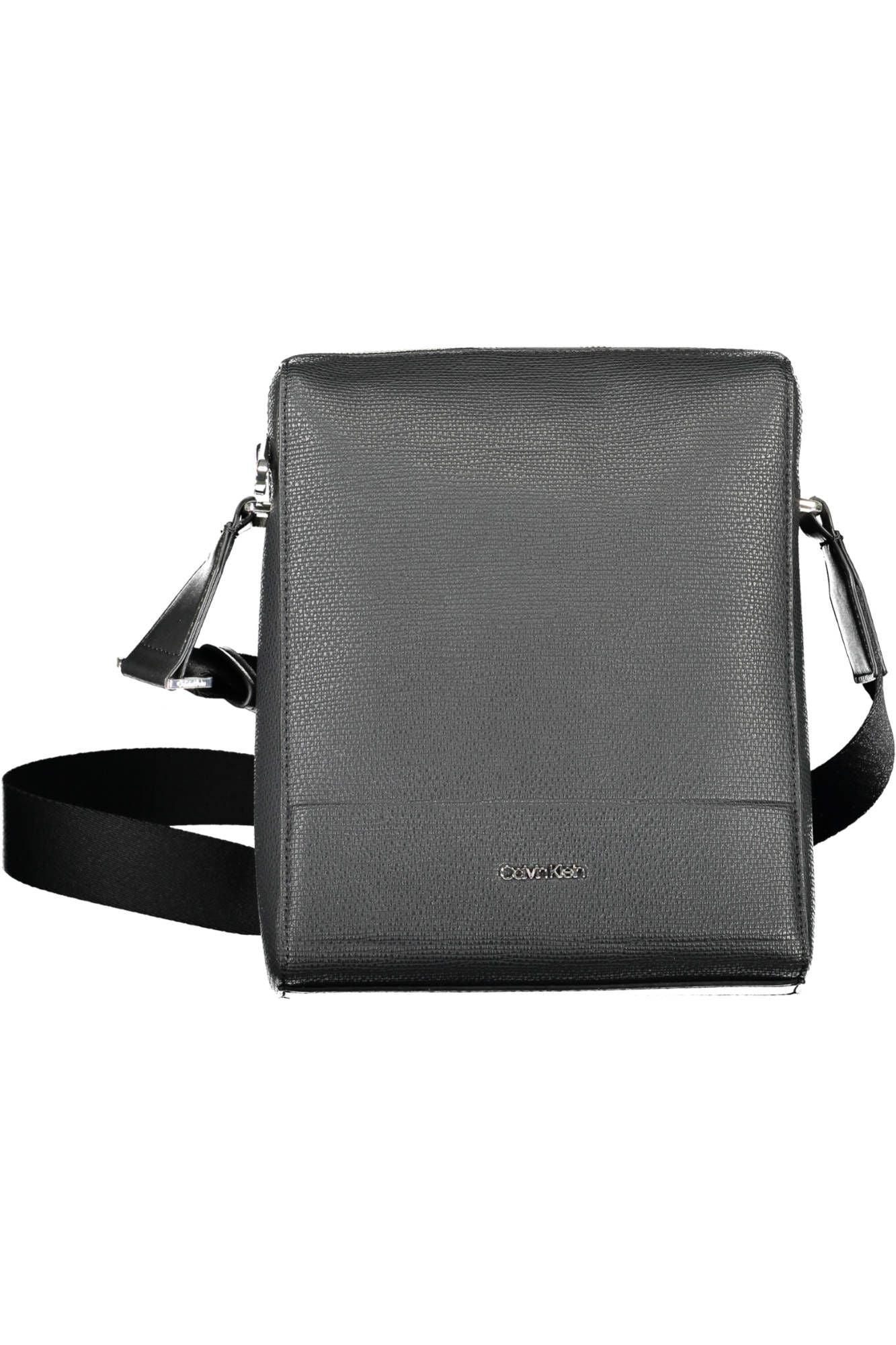 Black Polyester Mens Shoulder Bag - SEHABRANDS