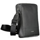 Black Polyester Mens Shoulder Bag - SEHABRANDS