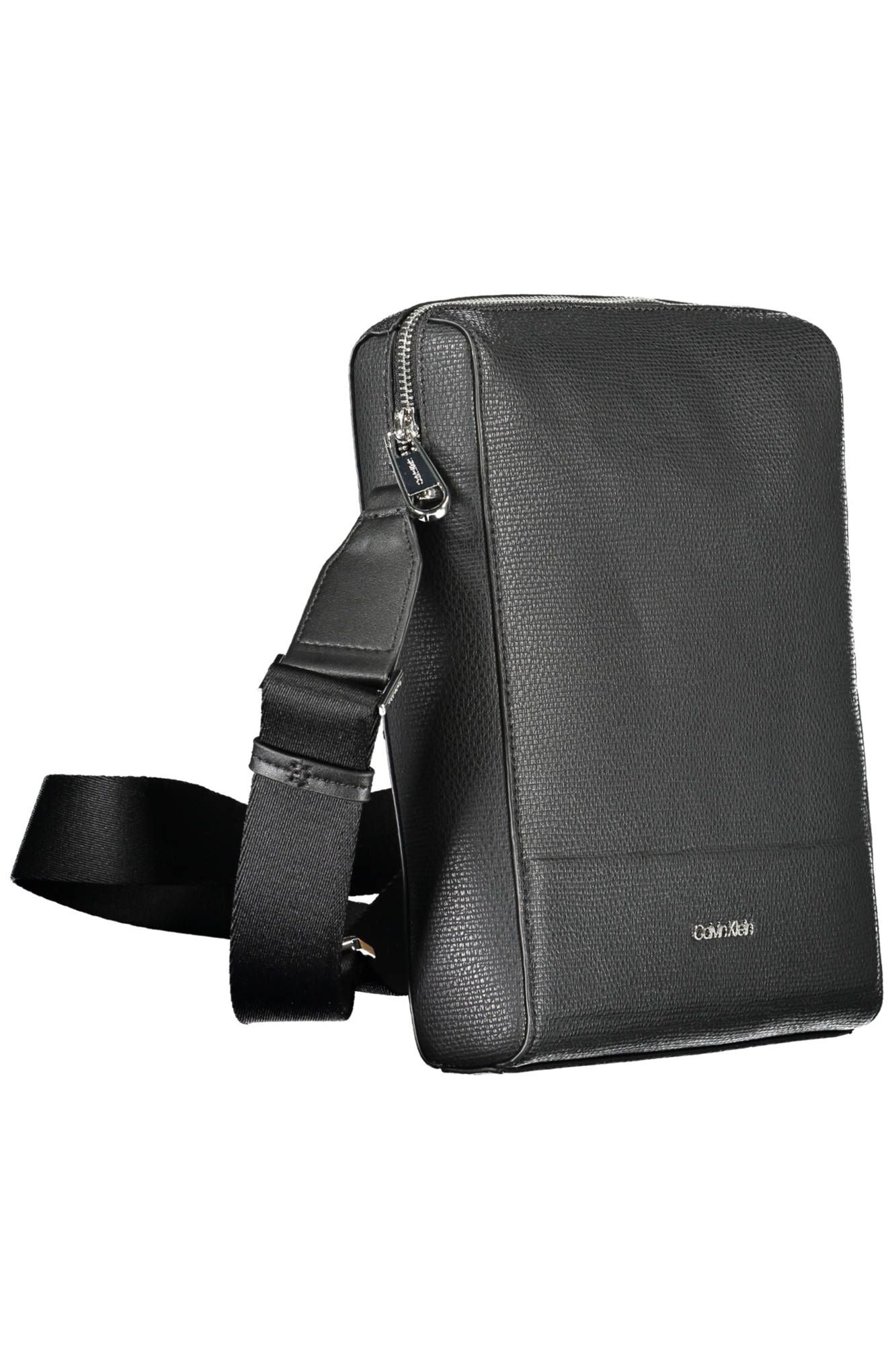 Black Polyester Mens Shoulder Bag - SEHABRANDS