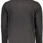 Black Cotton Men Sweater - SEHABRANDS