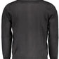 Black Viscose Men Sweater - SEHABRANDS