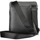 Black Polyester Mens Shoulder Bag - SEHABRANDS