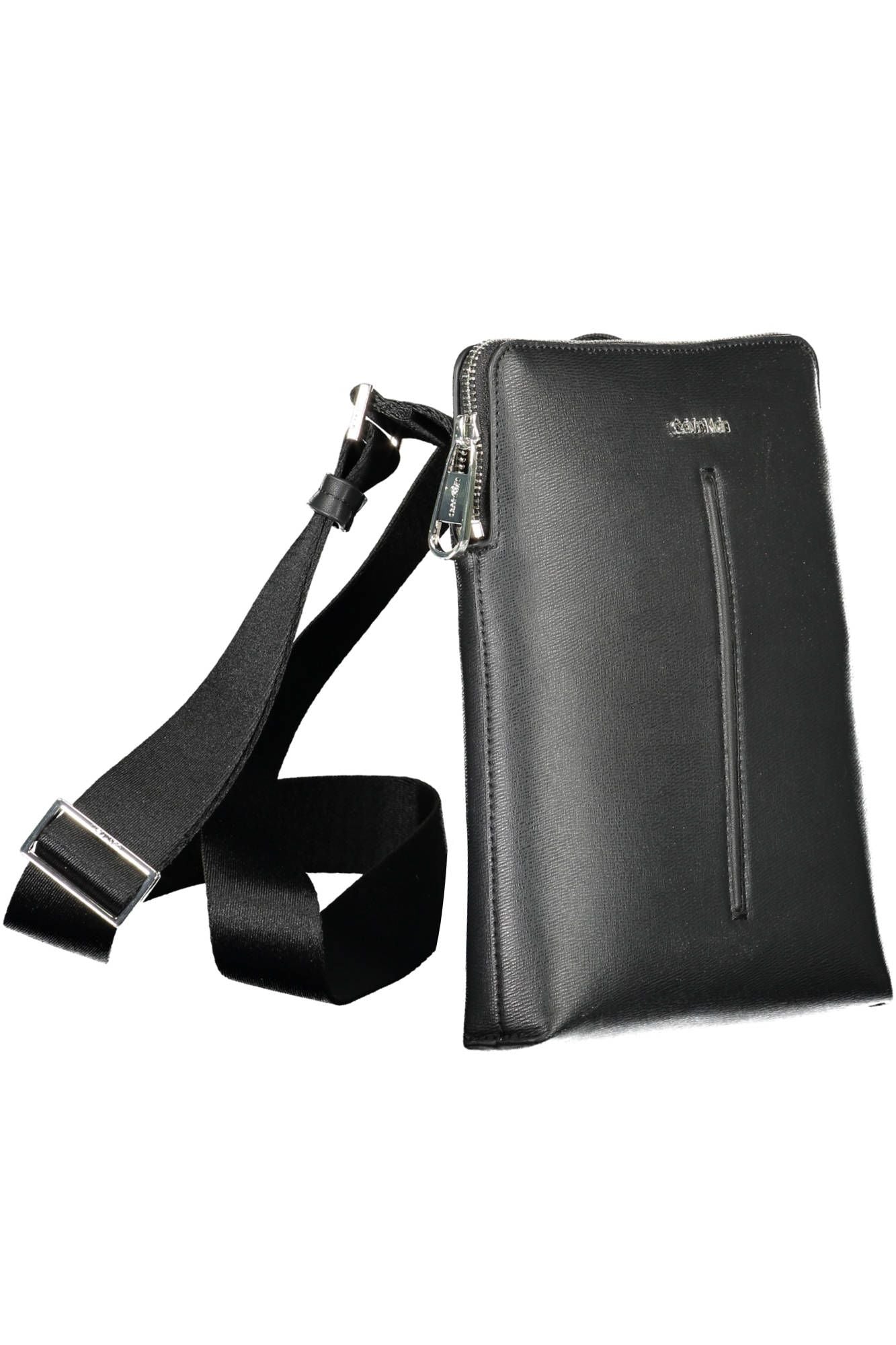 Black Polyester Mens Shoulder Bag - SEHABRANDS