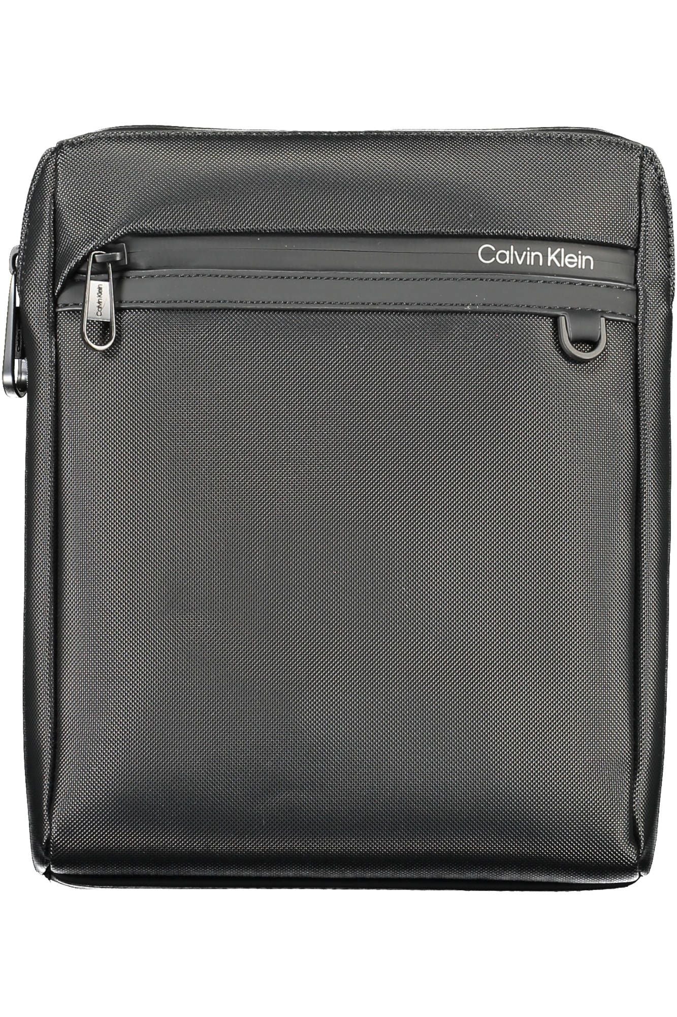 Black Polyethylene Men Shoulder Bag - SEHABRANDS