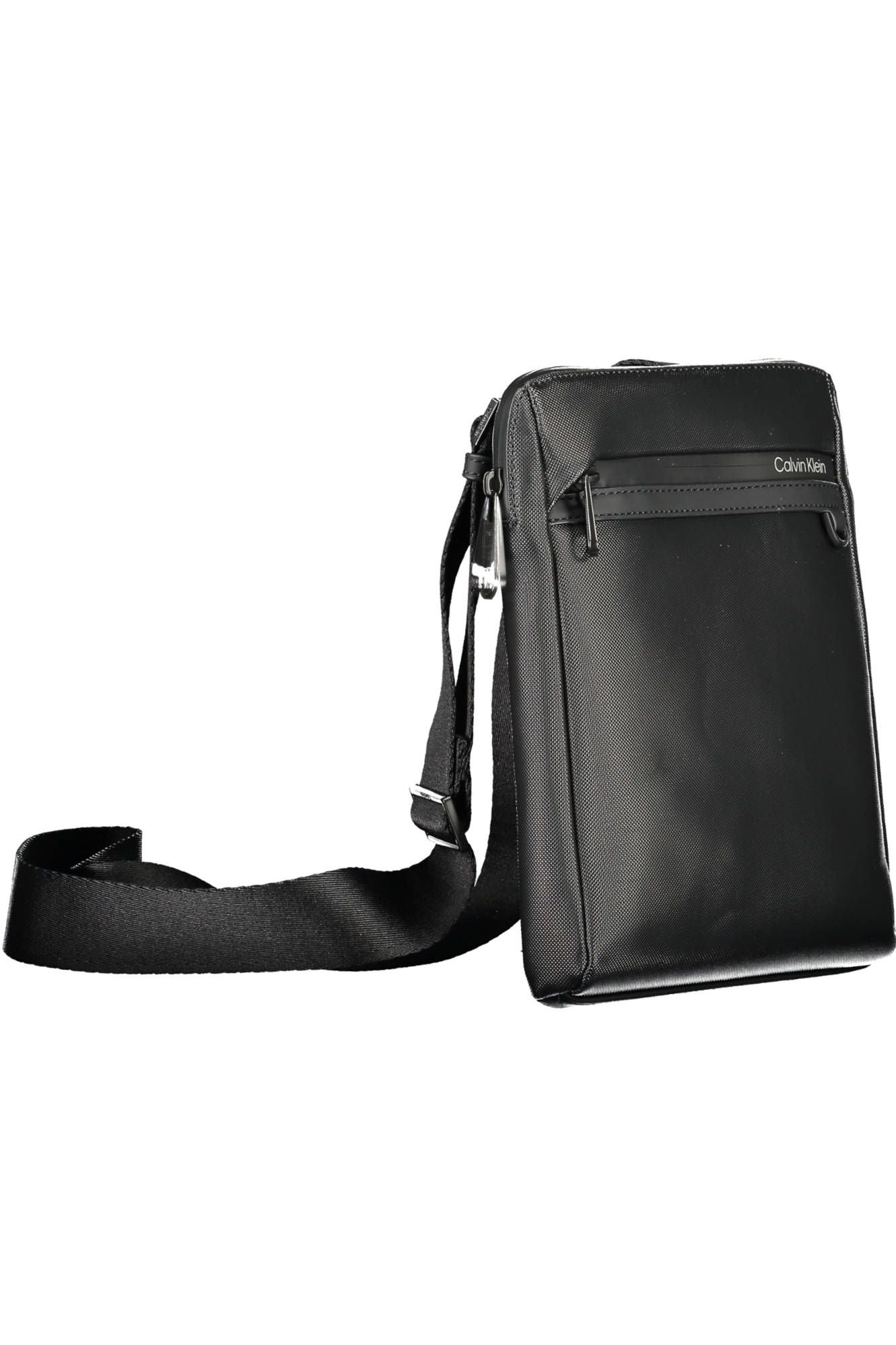 Black Polyethylene Men Shoulder Bag - SEHABRANDS