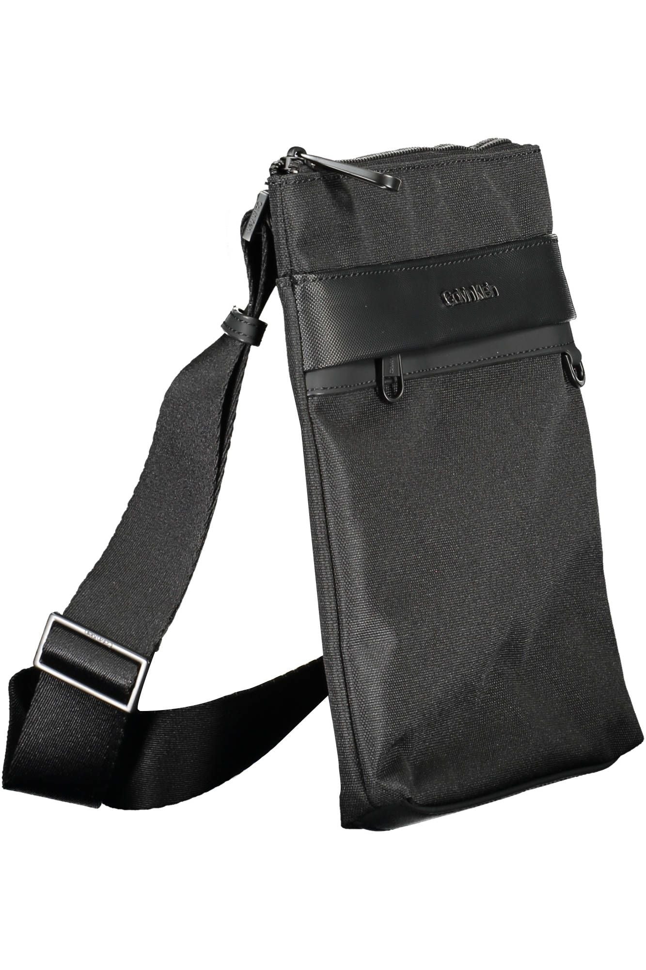 Black Polyester Men Shoulder Bag - SEHABRANDS