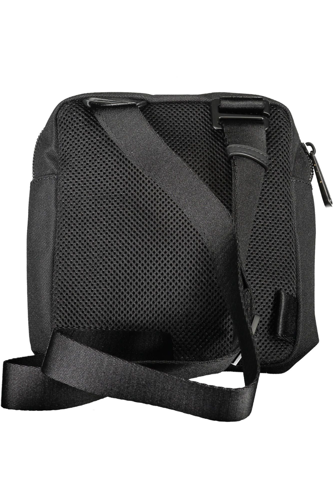 Black Polyester Men Shoulder Bag - SEHABRANDS