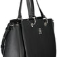 Black Polyethylene Women Handbag - SEHABRANDS