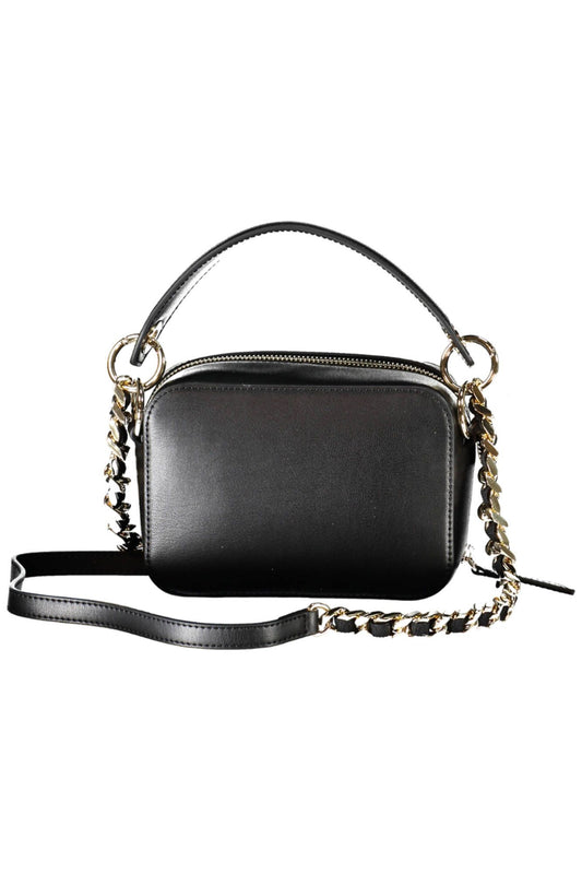 Black Polyethylene Women Handbag - SEHABRANDS