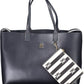 Blue Polyethylene Women Handbag - SEHABRANDS