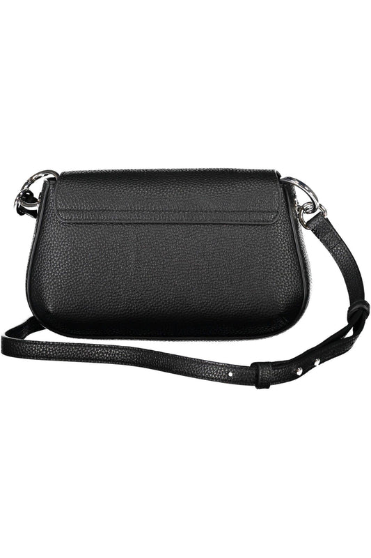 Black Polyethylene Women Handbag - SEHABRANDS