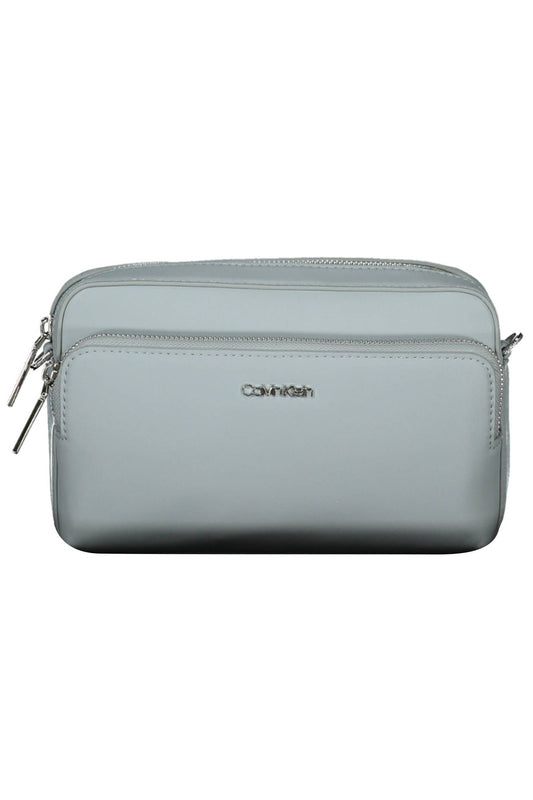 Light Blue Polyester Women Handbag - SEHABRANDS