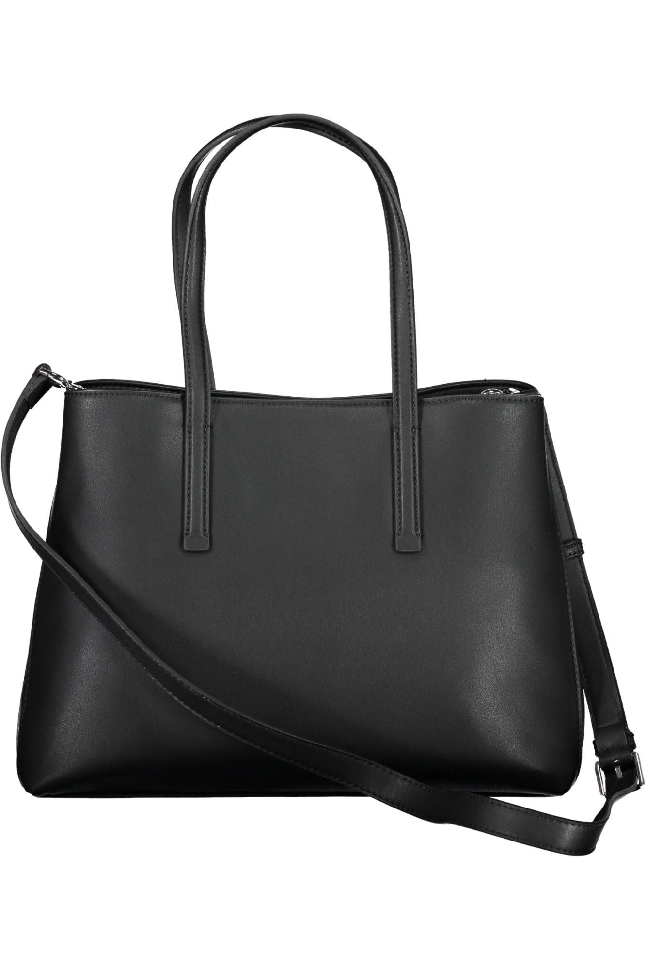 Black Polyester Women Handbag - SEHABRANDS