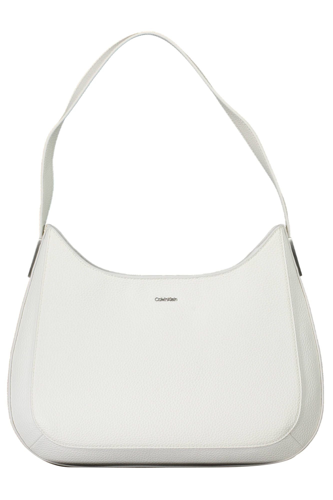 White Polyester Women Handbag - SEHABRANDS