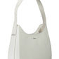 White Polyester Women Handbag - SEHABRANDS