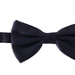 Dolce & Gabbana Stunning Silk Blue Bow Tie