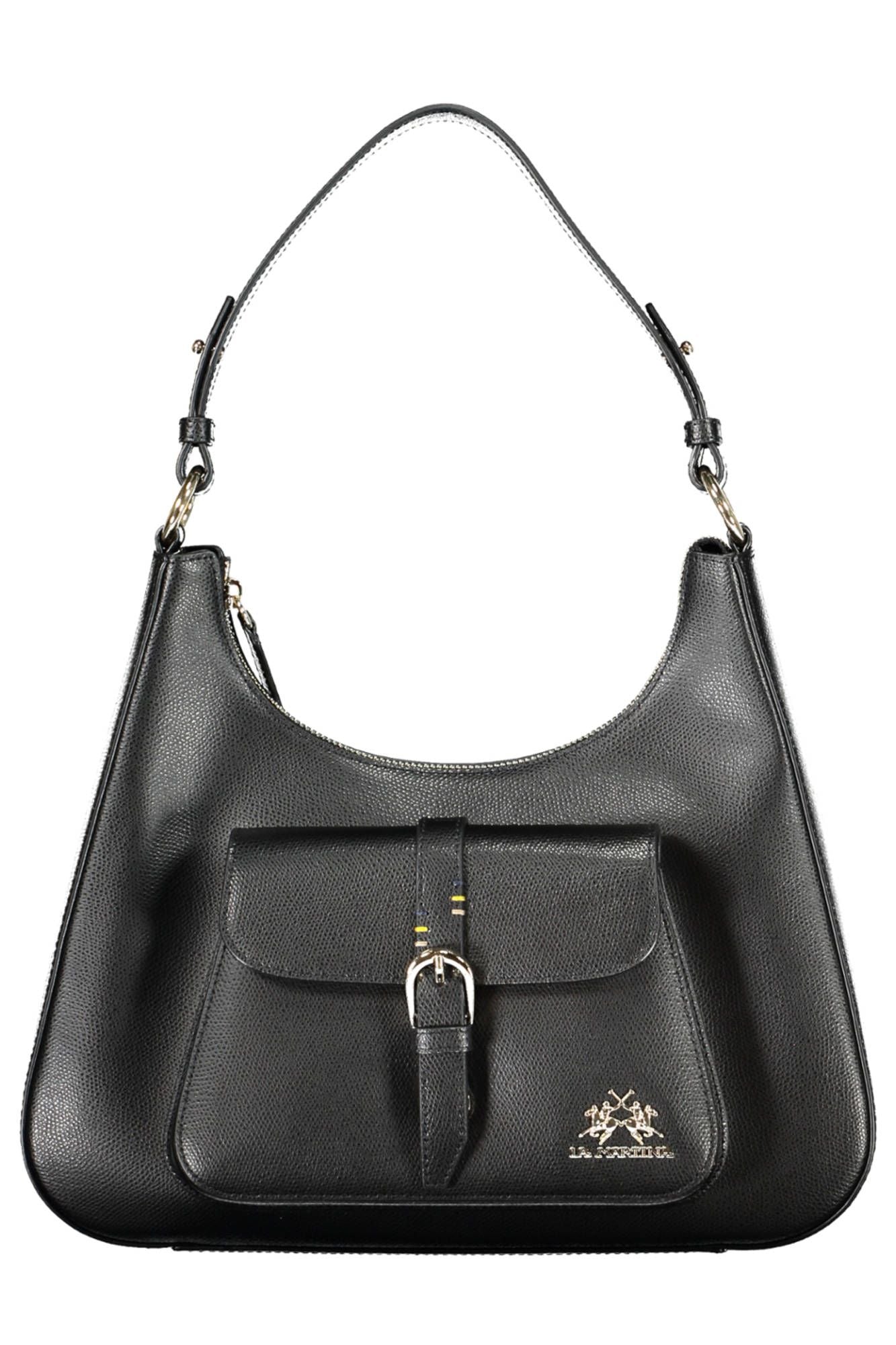 Black Leather Women Handbag - SEHABRANDS