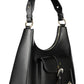 Black Leather Women Handbag - SEHABRANDS