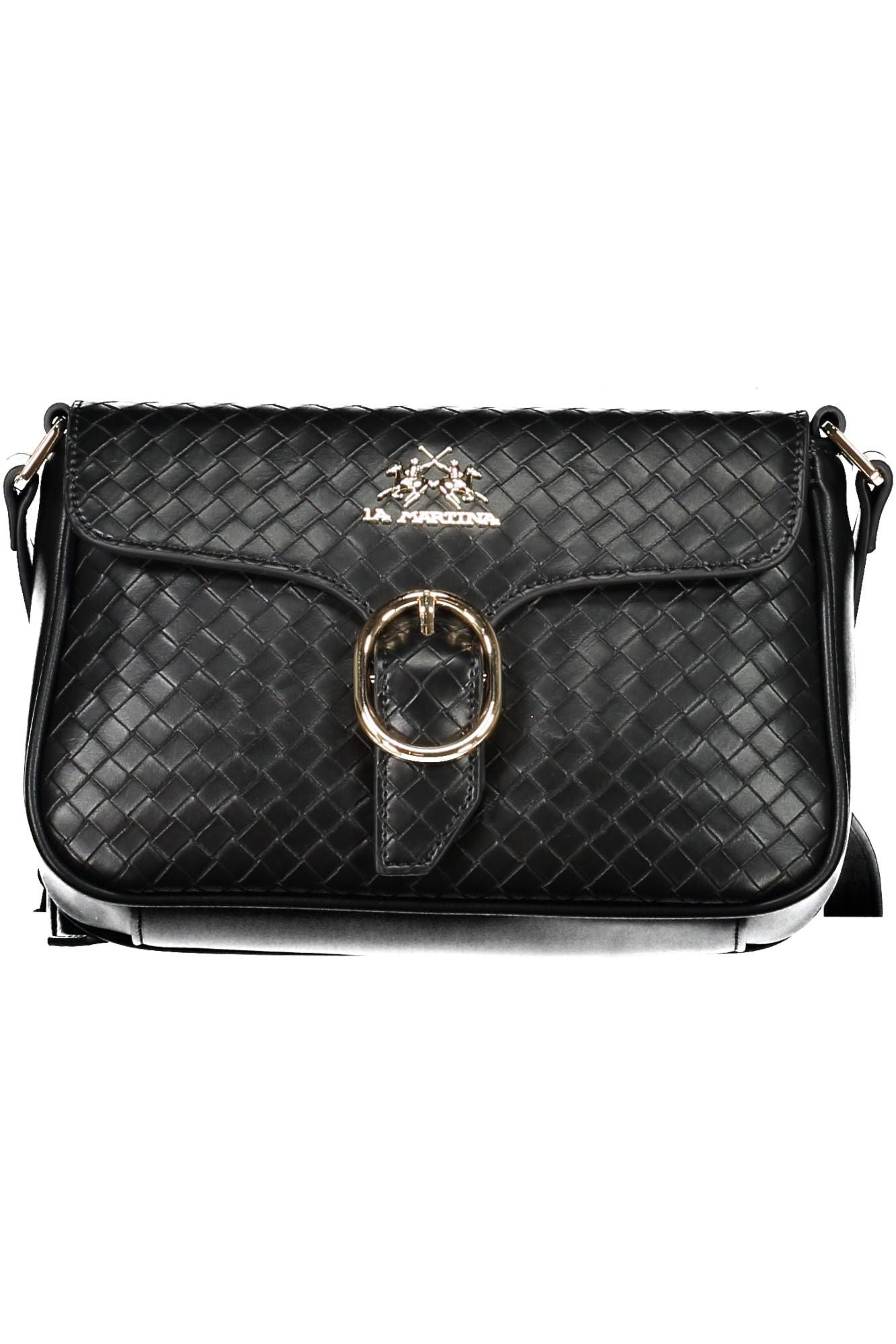 Black Polyethylene Women Handbag - SEHABRANDS