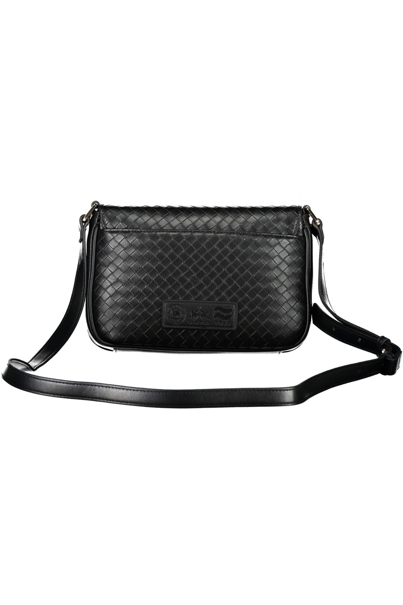 Black Polyethylene Women Handbag - SEHABRANDS