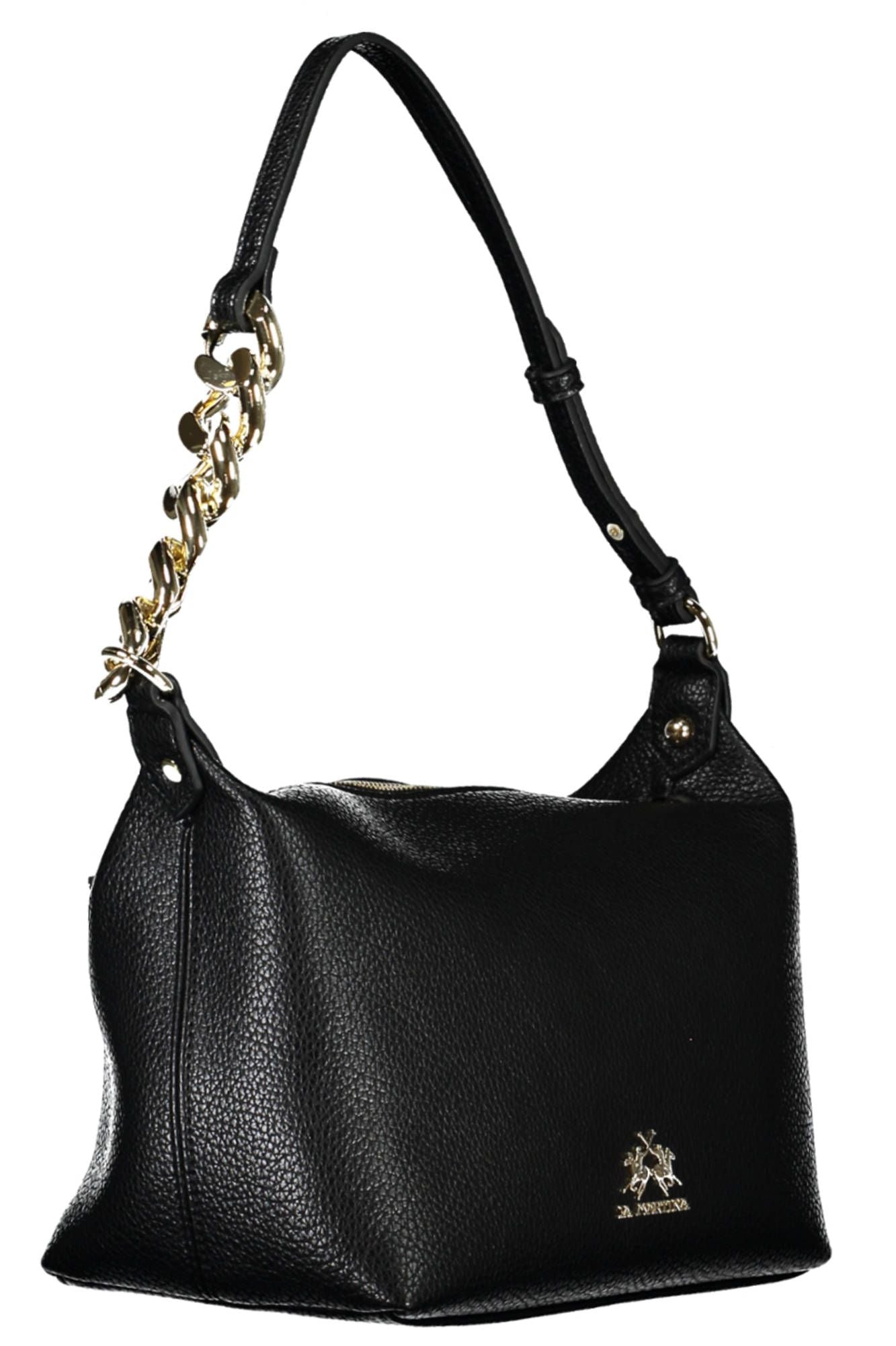 Black Polyethylene Women Handbag - SEHABRANDS