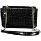 Black Polyethylene Women Handbag - SEHABRANDS