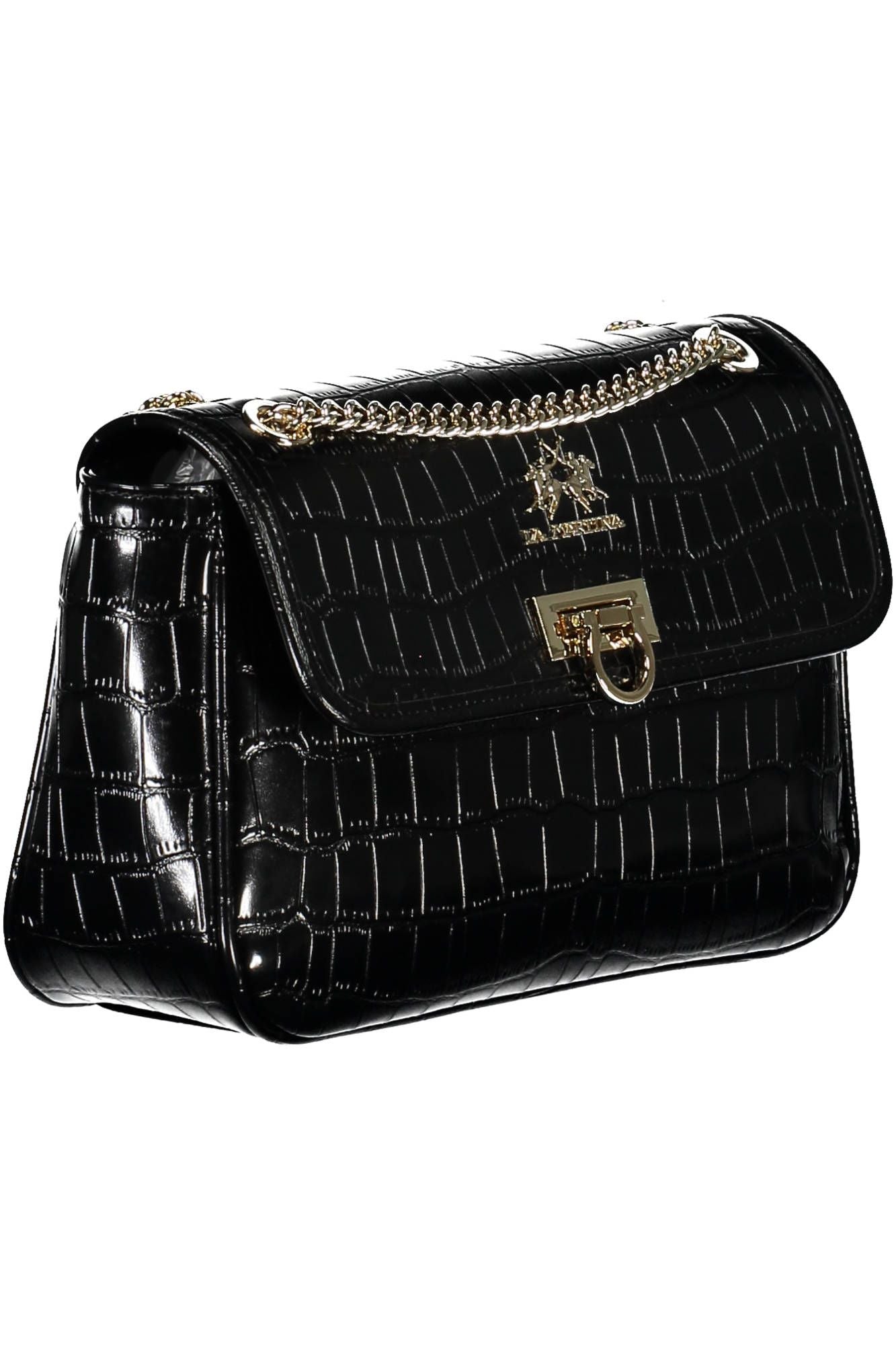 Black Polyethylene Women Handbag - SEHABRANDS