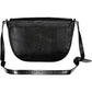 Black Polyethylene Women Handbag - SEHABRANDS