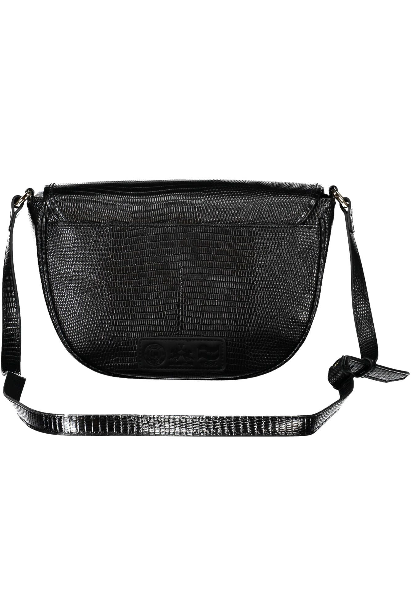 Black Polyethylene Women Handbag - SEHABRANDS