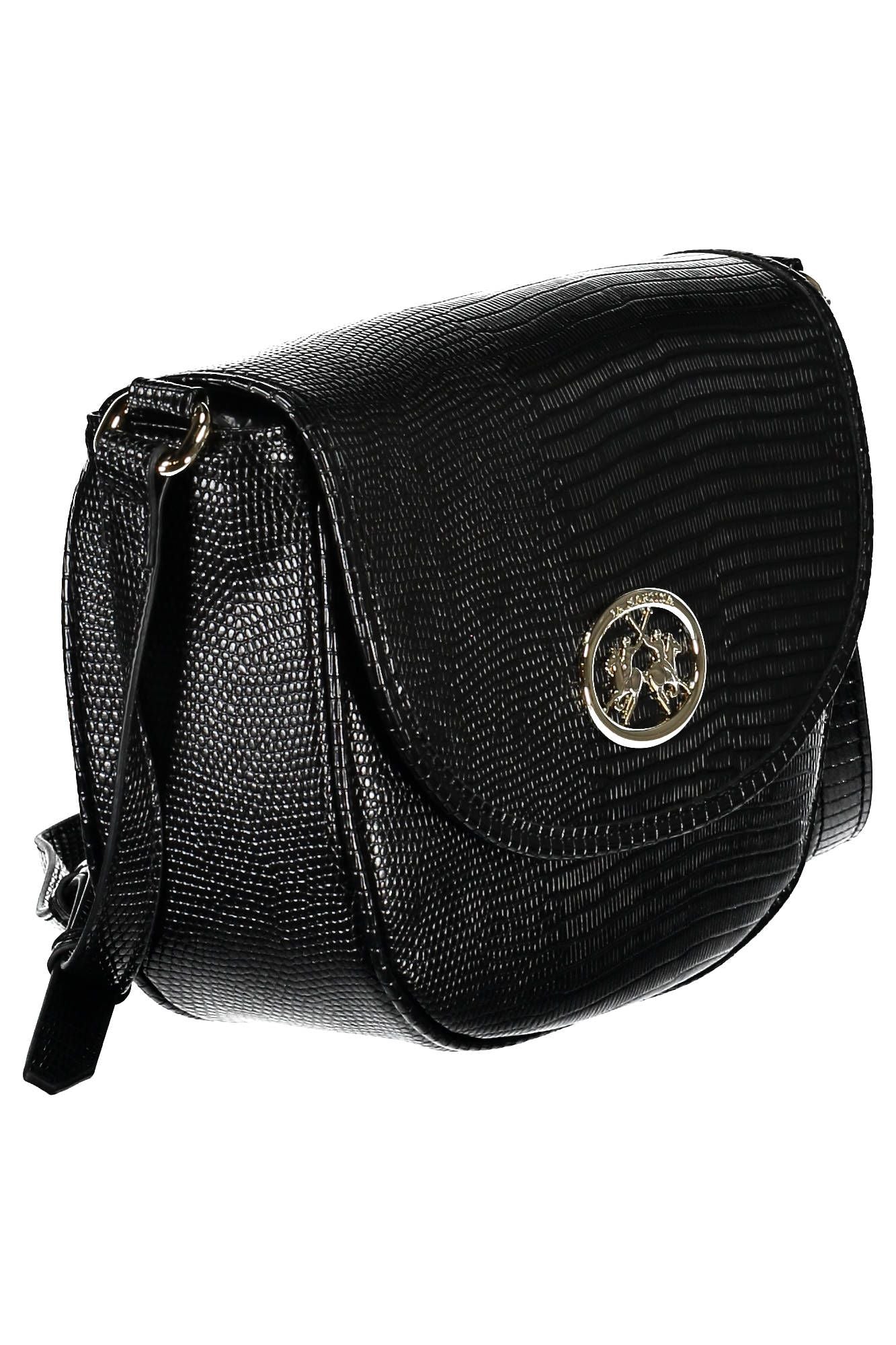 Black Polyethylene Women Handbag - SEHABRANDS