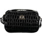 Black Polyethylene Women Handbag - SEHABRANDS