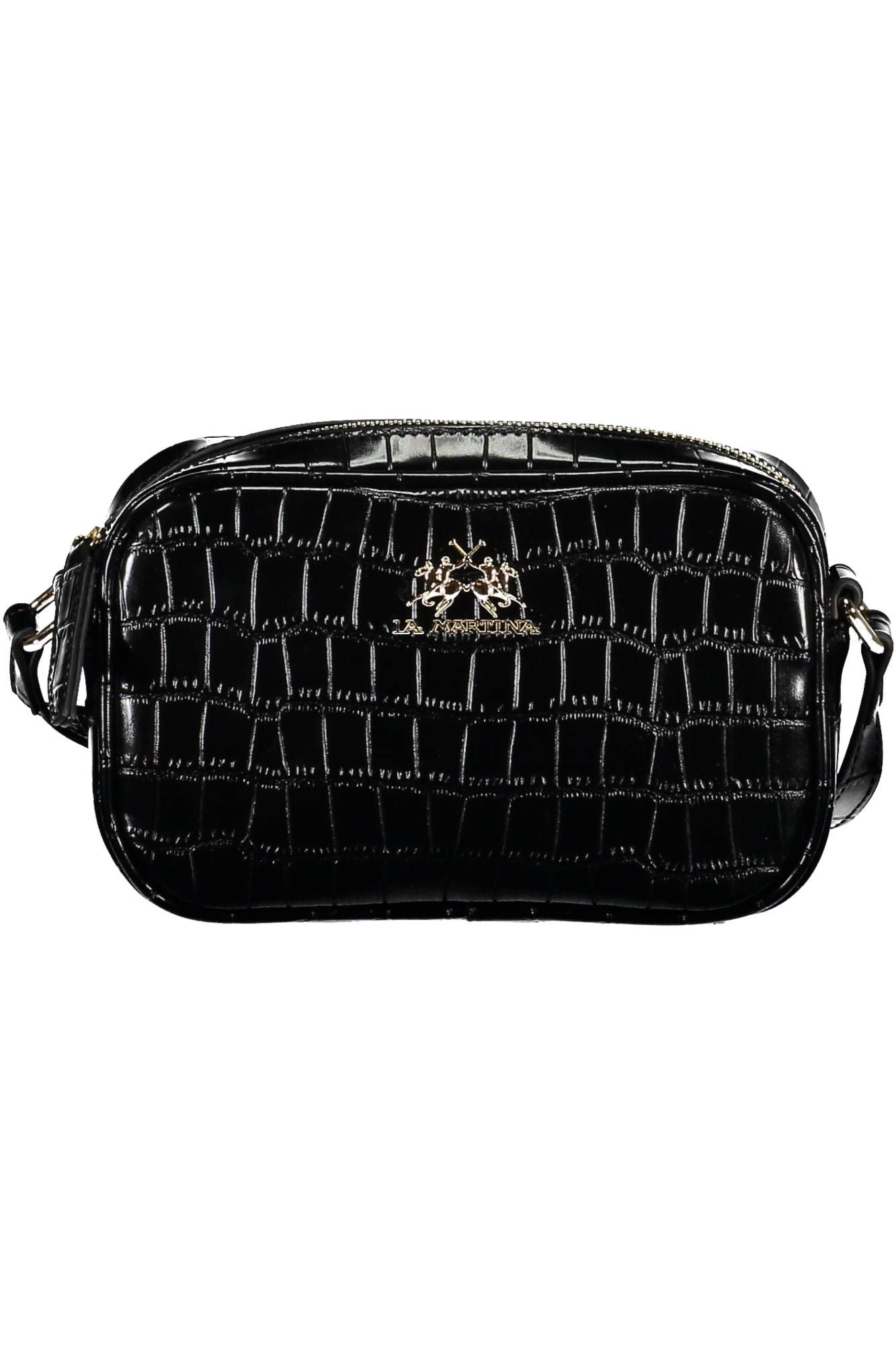 Black Polyethylene Women Handbag - SEHABRANDS