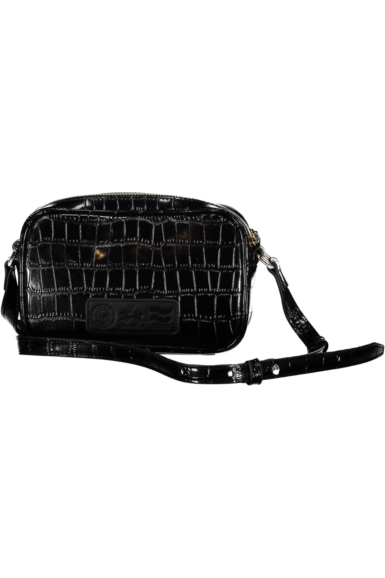 Black Polyethylene Women Handbag - SEHABRANDS