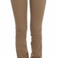 Chic Beige Straight Leg Fashion Jeans - SEHABRANDS