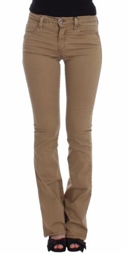 Chic Beige Straight Leg Fashion Jeans - SEHABRANDS