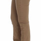 Chic Beige Straight Leg Fashion Jeans - SEHABRANDS