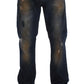 Elegant Straight Fit Men's Denim Jeans - SEHABRANDS