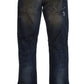 Elegant Straight Fit Men's Denim Jeans - SEHABRANDS